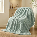 EMONIA Soft Throws for Sofa, Cozy Checkered Blanket Gifts for Women Men, Warm Fleece Throw Blanket for Couch Bed, Home Decor Blankets and Throws