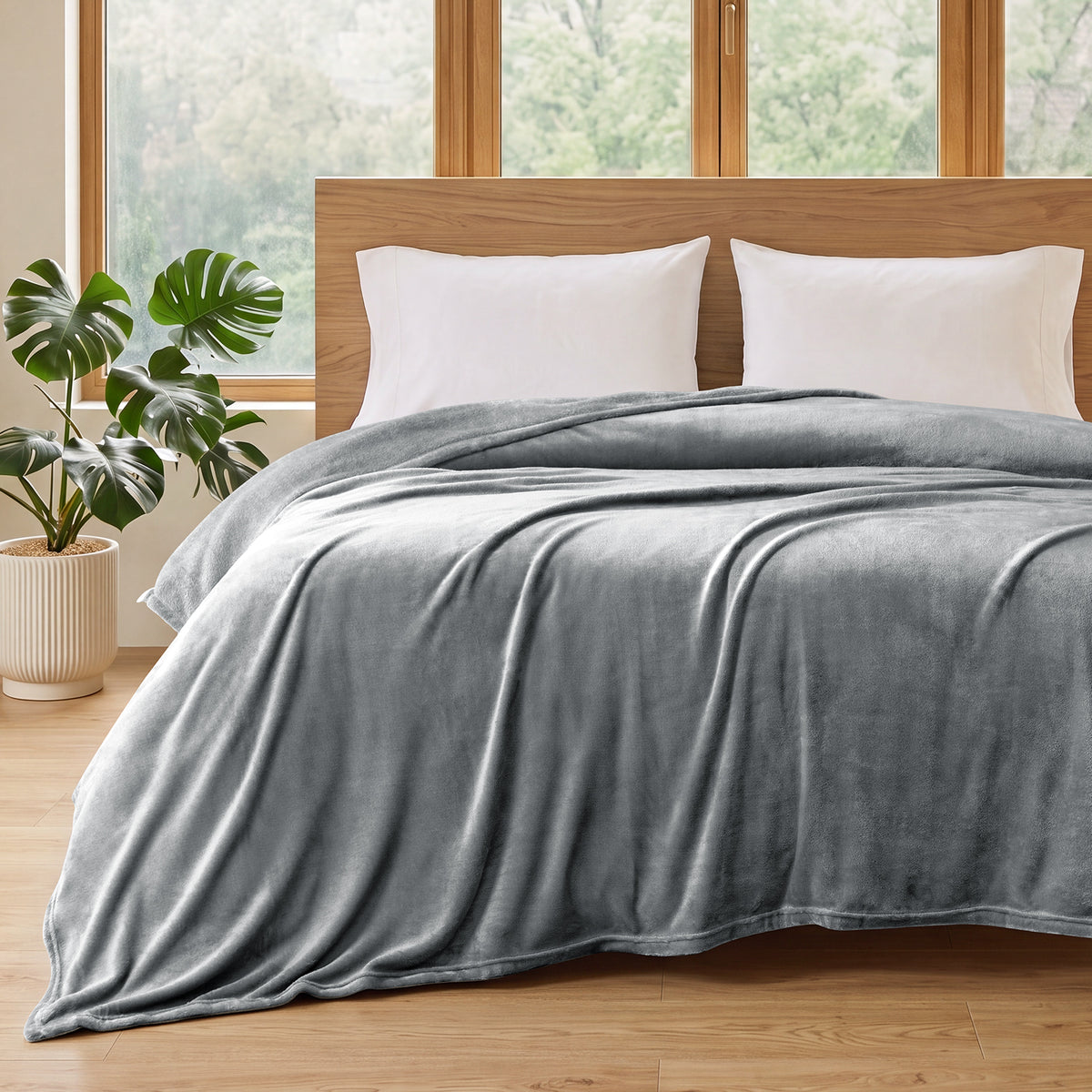 EMONIA Soft Throws for Sofa, Cozy Checkered Blanket Gifts for Women Men, Warm Fleece Throw Blanket for Couch Bed, Home Decor Blankets and Throws