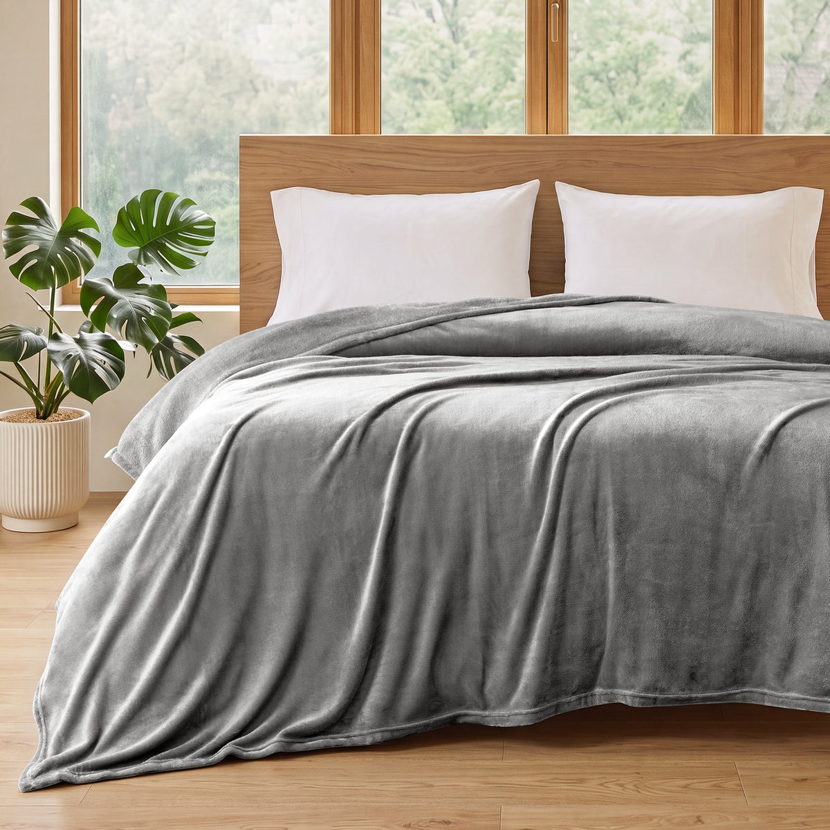 EMONIA Soft Throws for Sofa, Cozy Checkered Blanket Gifts for Women Men, Warm Fleece Throw Blanket for Couch Bed, Home Decor Blankets and Throws
