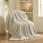 EMONIA Soft Throws for Sofa, Cozy Checkered Blanket Gifts for Women Men, Warm Fleece Throw Blanket for Couch Bed, Home Decor Blankets and Throws