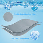 EMONIA Cooling Comforter, Summer Cooling Blanket for Hot Sleepers and Night Sweats, Soft Double-Sided Cool Blankets, All-Season Lightweight Bed Comforter