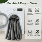 EMONIA 100% Waterproof 4 Layer Mattress Protector, Quilted Fitted Mattress Pad Cover, Durable, Breathable & Noiseless, Soft and Comfortable with 8''-21'' Deep Pocket(Dark Gray)