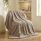 EMONIA Soft Throws for Sofa, Cozy Checkered Blanket Gifts for Women Men, Warm Fleece Throw Blanket for Couch Bed, Home Decor Blankets and Throws