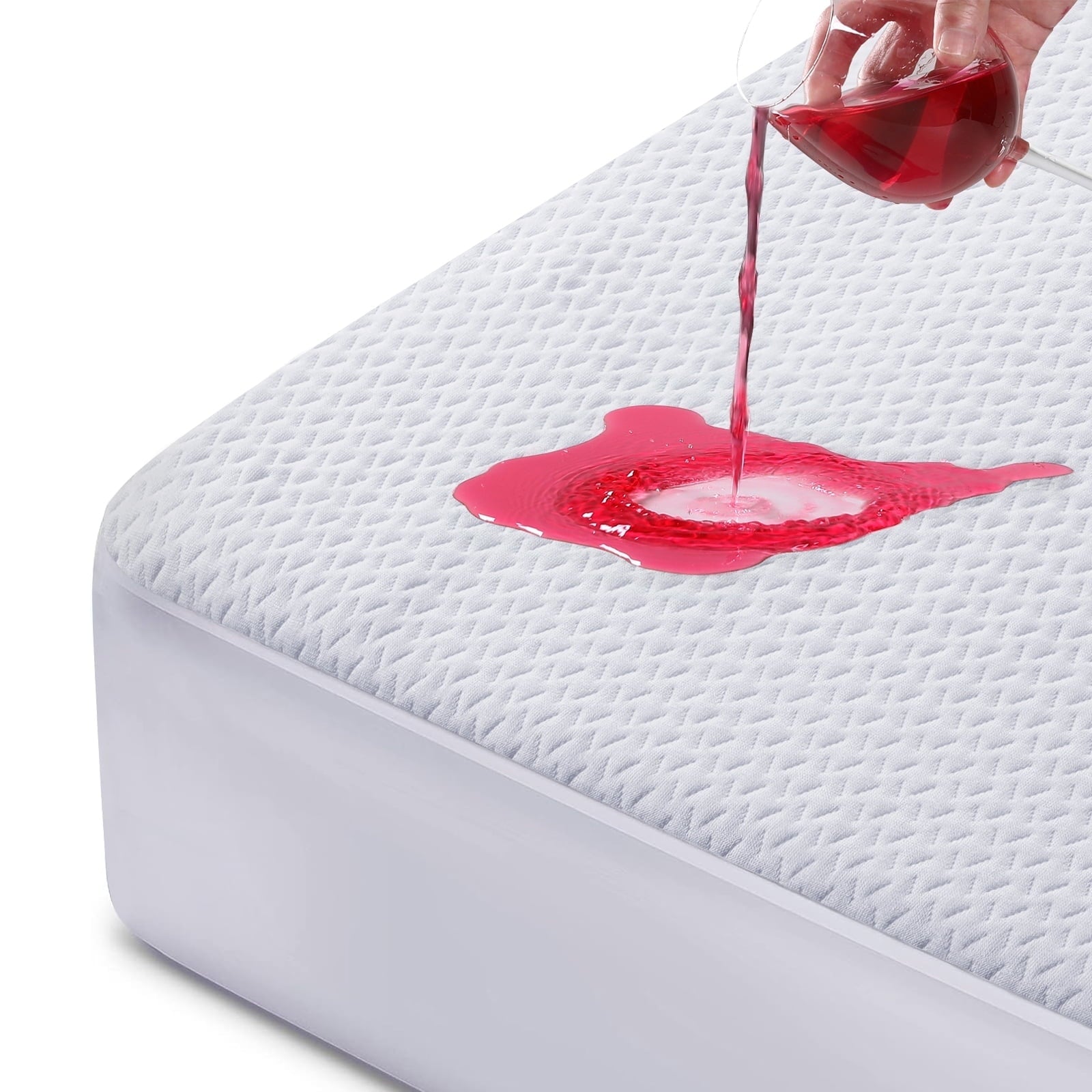 White Mattress Protector